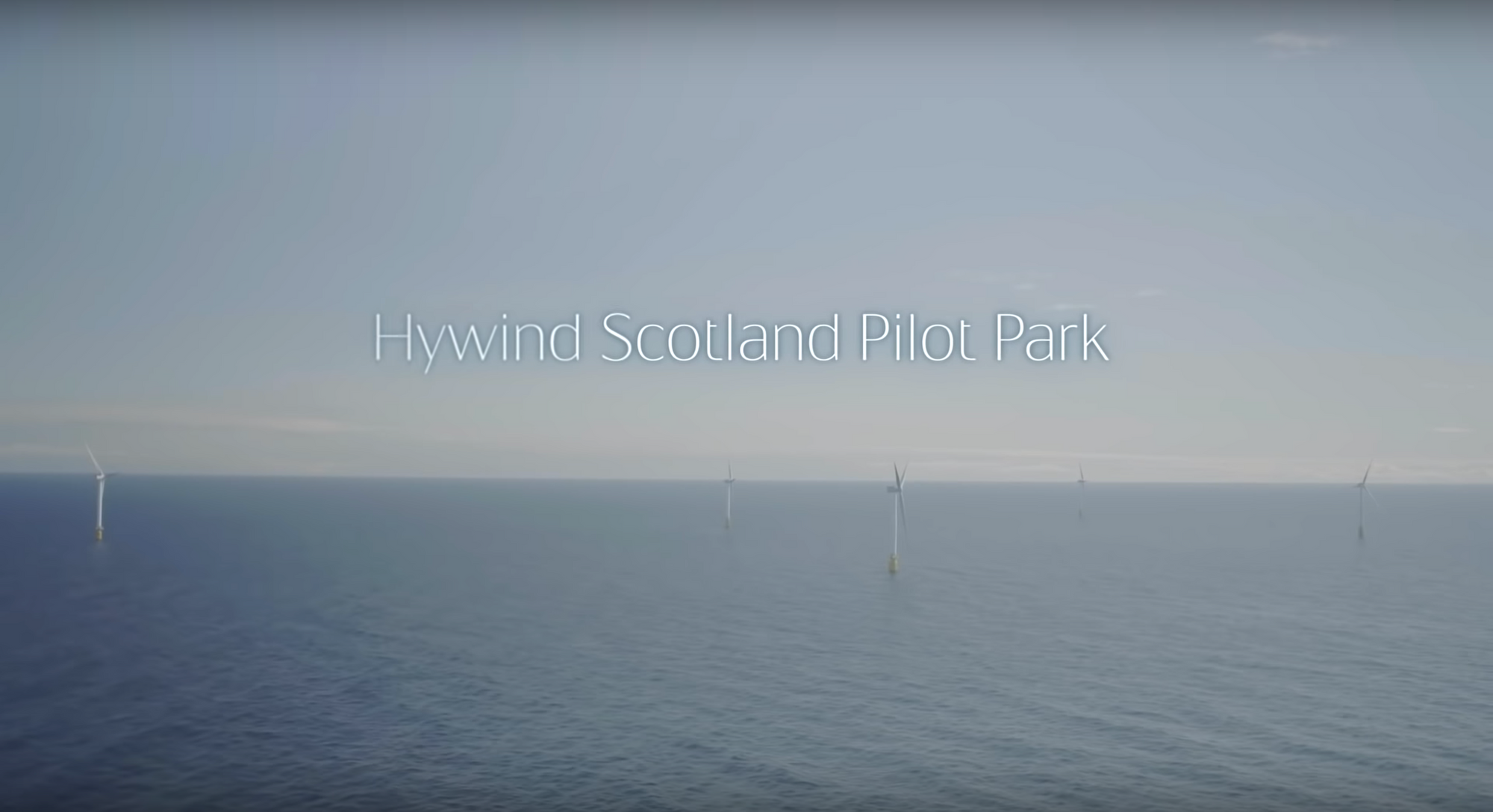 Spectacular images, video tell the story of the world's first offshore wind farm