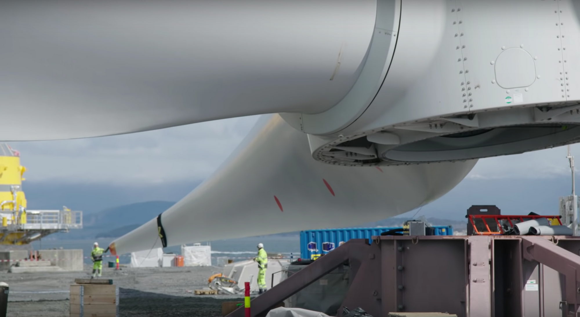 Spectacular images, video tell the story of the world's first offshore wind farm