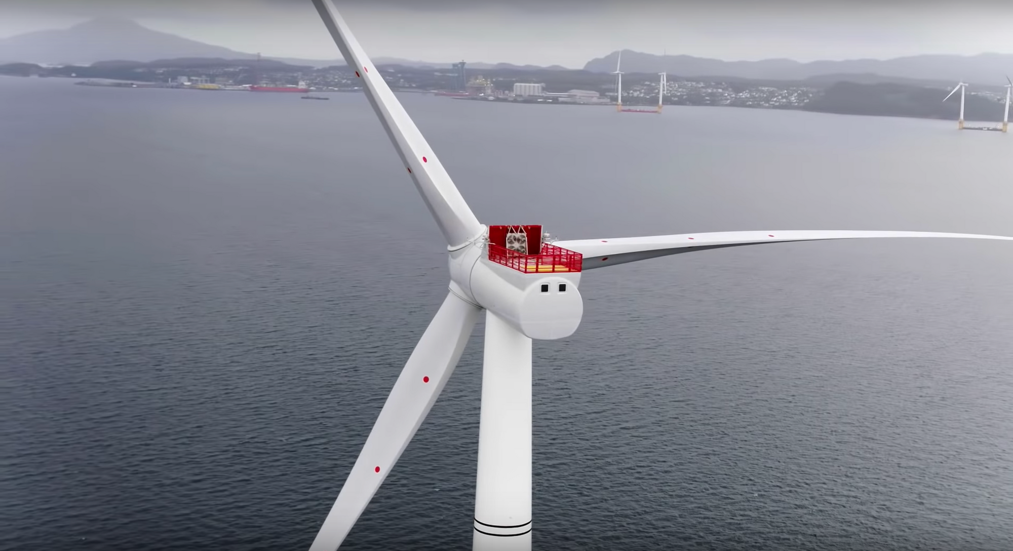 Spectacular images, video tell the story of the world's first offshore wind farm