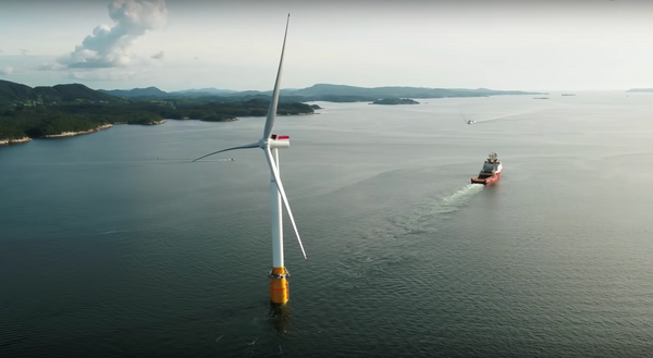 Spectacular images, video tell the story of the world's first offshore wind farm